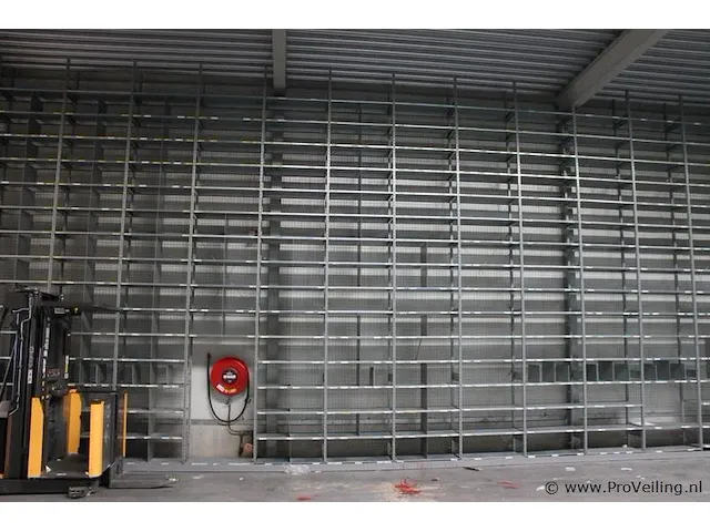 Grootvakstelling 10 rijen met vakken - 1000x50x600cm - afbeelding 1 van  1