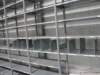 Grootvakstelling 10 rijen met vakken - 1000x50x600cm - afbeelding 2 van  3