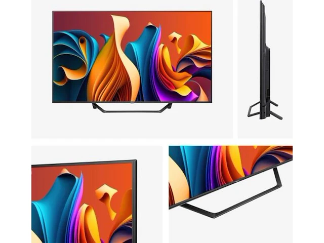 Grote 50 inch hisense 50a72nq 4k uhd qled tv (127cm) – nieuwstaat - inclusief afstandsbediening + handleiding - afbeelding 1 van  8