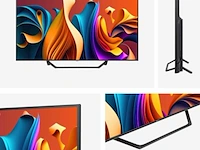 Grote 50 inch hisense 50a72nq 4k uhd qled tv (127cm) – nieuwstaat - inclusief afstandsbediening + handleiding - afbeelding 1 van  8