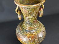 Grote aardewerk ringeloor kan - afbeelding 3 van  5