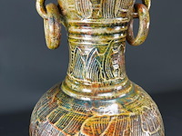 Grote aardewerk ringeloor kan - afbeelding 4 van  5