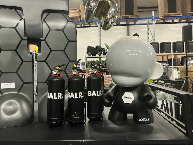 Grote bear 200cm & balr decoratie (6x) - afbeelding 5 van  5
