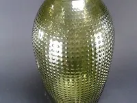 Grote design stippelglazen vaas - afbeelding 3 van  5
