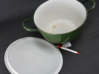 Grote emaillen pan - afbeelding 3 van  5