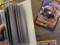 Grote gevarieerde pokémon kaartenset met zeldzame kaarten en verzamelmap - afbeelding 4 van  18