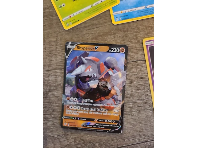 Grote gevarieerde pokémon kaartenset met zeldzame kaarten en verzamelmap - afbeelding 6 van  18