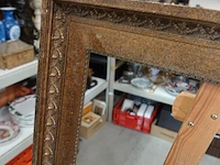 Grote klassieke houten lijst binnenmaat 51x60cm - afbeelding 4 van  5
