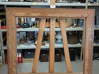 Grote klassieke houten lijst binnenmaat 51x60cm - afbeelding 5 van  5