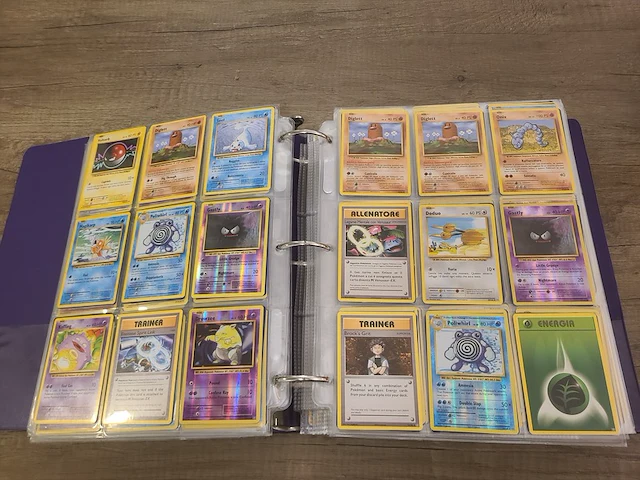 Grote map gevuld met (zeldzame) pokémon kaarten + gevulde deckbox - afbeelding 4 van  67