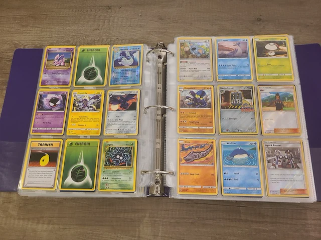 Grote map gevuld met (zeldzame) pokémon kaarten + gevulde deckbox - afbeelding 14 van  67