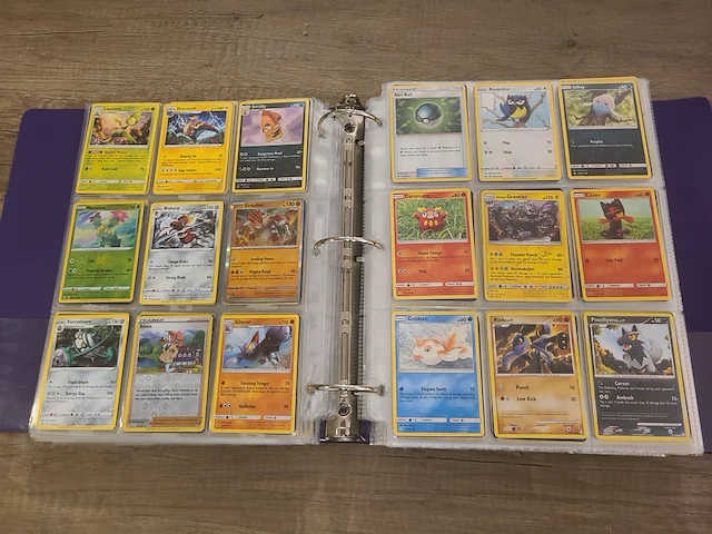 Grote map gevuld met (zeldzame) pokémon kaarten + gevulde deckbox - afbeelding 15 van  67