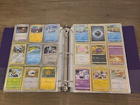 Grote map gevuld met (zeldzame) pokémon kaarten + gevulde deckbox - afbeelding 27 van  67