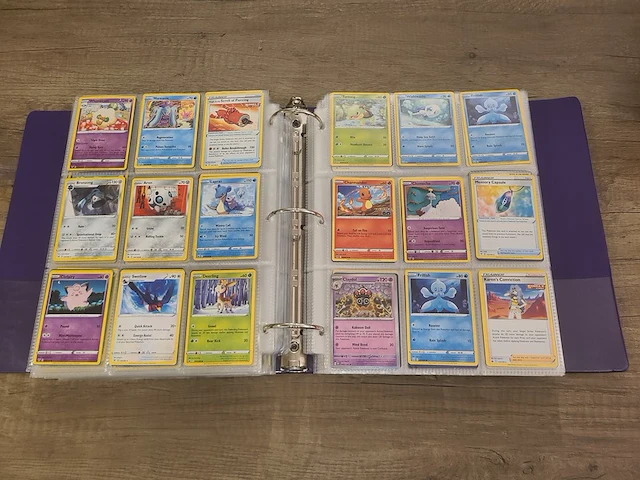 Grote map gevuld met (zeldzame) pokémon kaarten + gevulde deckbox - afbeelding 30 van  67