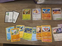 Grote map gevuld met (zeldzame) pokémon kaarten + gevulde deckbox - afbeelding 23 van  67