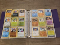 Grote map gevuld met (zeldzame) pokémon kaarten + gevulde deckbox - afbeelding 40 van  67