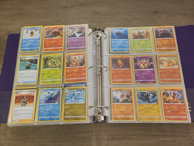 Grote map gevuld met (zeldzame) pokémon kaarten + gevulde deckbox - afbeelding 44 van  67