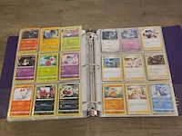 Grote map gevuld met (zeldzame) pokémon kaarten + gevulde deckbox - afbeelding 46 van  67