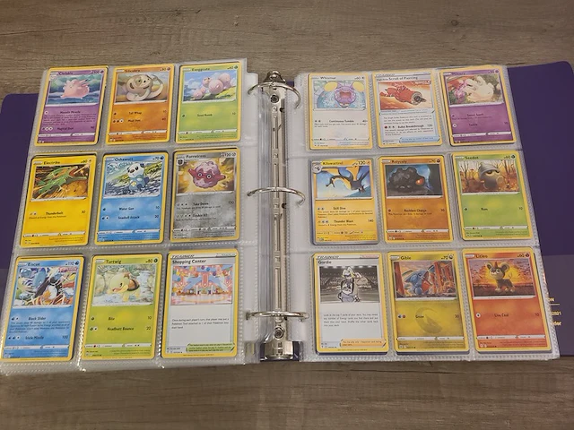 Grote map gevuld met (zeldzame) pokémon kaarten + gevulde deckbox - afbeelding 48 van  67