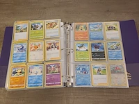 Grote map gevuld met (zeldzame) pokémon kaarten + gevulde deckbox - afbeelding 52 van  67
