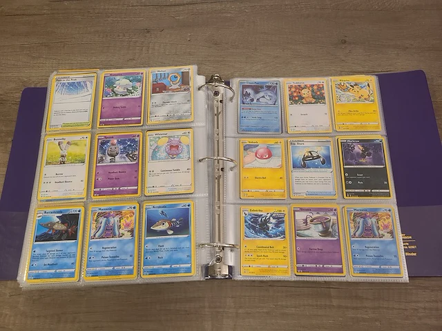 Grote map gevuld met (zeldzame) pokémon kaarten + gevulde deckbox - afbeelding 53 van  67