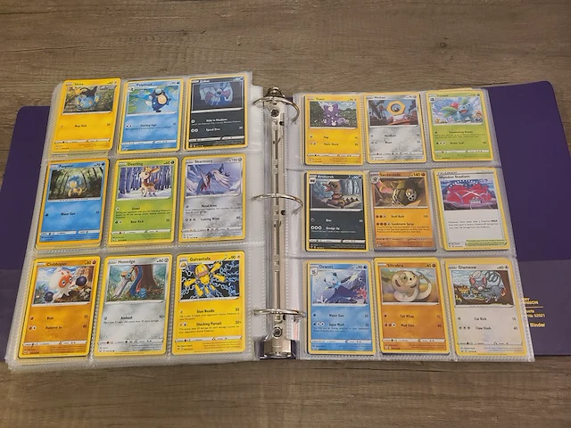 Grote map gevuld met (zeldzame) pokémon kaarten + gevulde deckbox - afbeelding 55 van  67