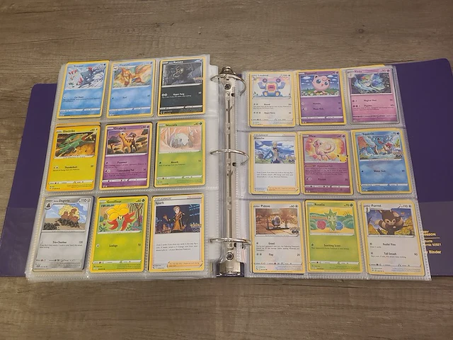 Grote map gevuld met (zeldzame) pokémon kaarten + gevulde deckbox - afbeelding 57 van  67