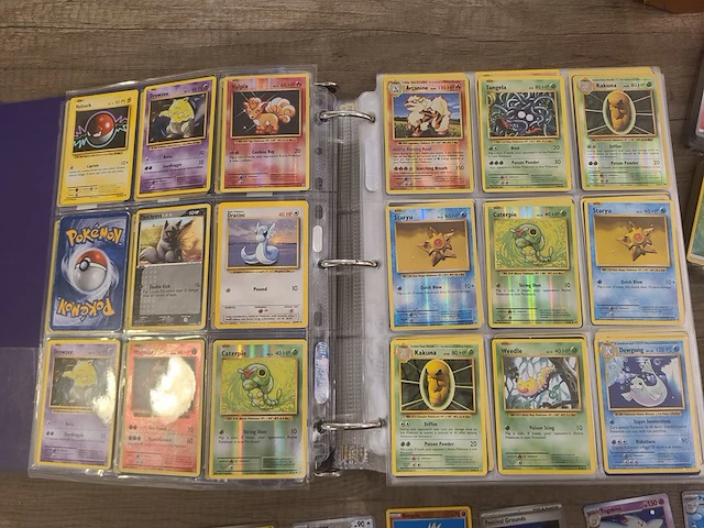 Grote map gevuld met (zeldzame) pokémon kaarten + gevulde deckbox - afbeelding 66 van  67