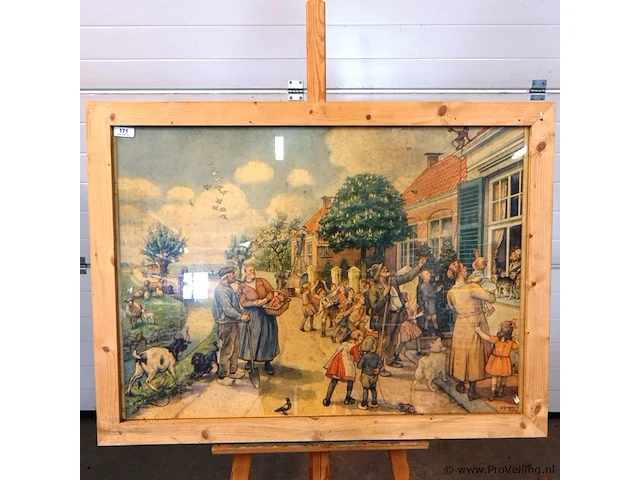 Grote oude voorstelling - afbeelding 2 van  5