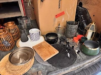 Grote partij accessoires en een aantal salontafels ptmd, hk living, hoffz, broste, madam stoltz, kolony, etc. - afbeelding 9 van  45