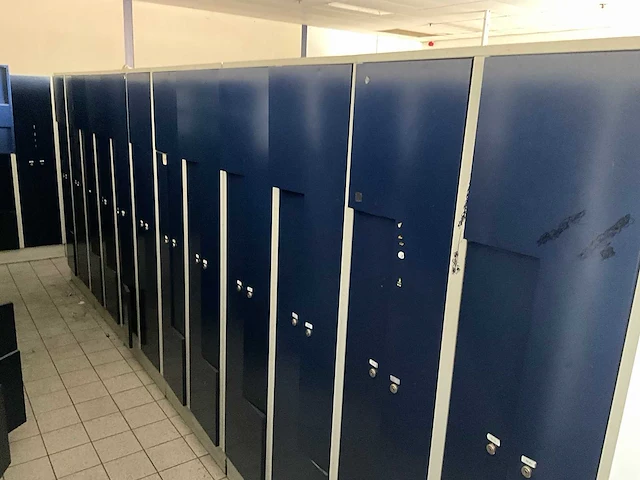 Grote partij lockerkasten - afbeelding 14 van  17