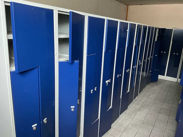 Grote partij lockerkasten - afbeelding 15 van  17