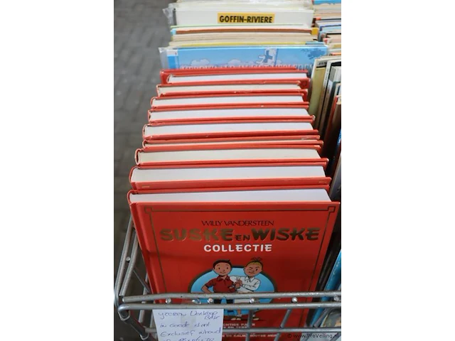 Grote partij met stripboeken & lp's, diverse genres/titels - afbeelding 2 van  13