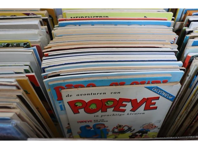 Grote partij met stripboeken & lp's, diverse genres/titels - afbeelding 3 van  13
