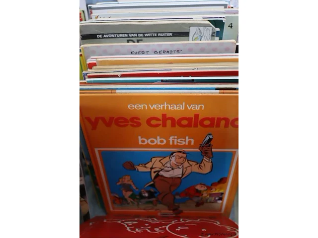 Grote partij met stripboeken & lp's, diverse genres/titels - afbeelding 12 van  13