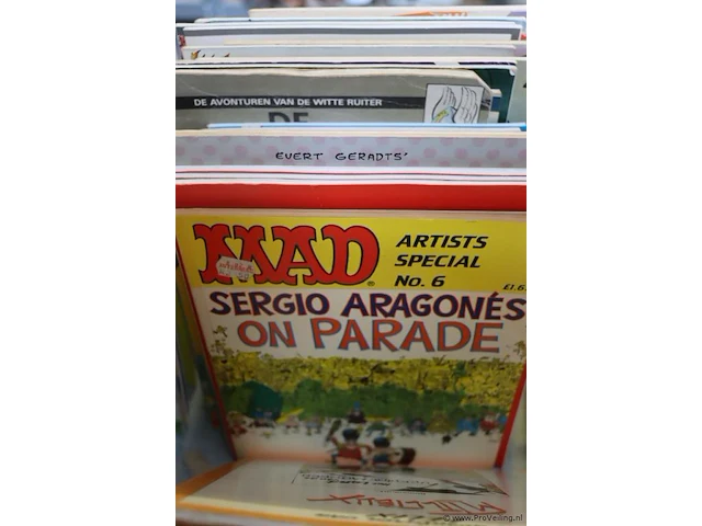 Grote partij met stripboeken & lp's, diverse genres/titels - afbeelding 13 van  13