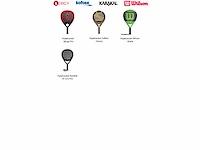 Grote partij ongebruikte bullpadel en dunlop padels artikelen - afbeelding 6 van  9