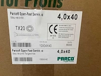 Grote partij schroeven (32400 stuks) halve pallet - afbeelding 4 van  10