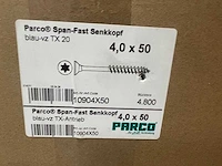 Grote partij schroeven (32400 stuks) halve pallet - afbeelding 5 van  10