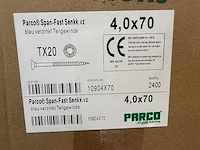 Grote partij schroeven (32400 stuks) halve pallet - afbeelding 7 van  10