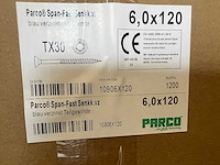 Grote partij schroeven (32400 stuks) halve pallet - afbeelding 9 van  10