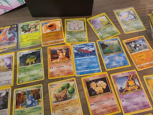 Grote pokémon collectie met o.a. vintage kaarten (oud) - afbeelding 4 van  10