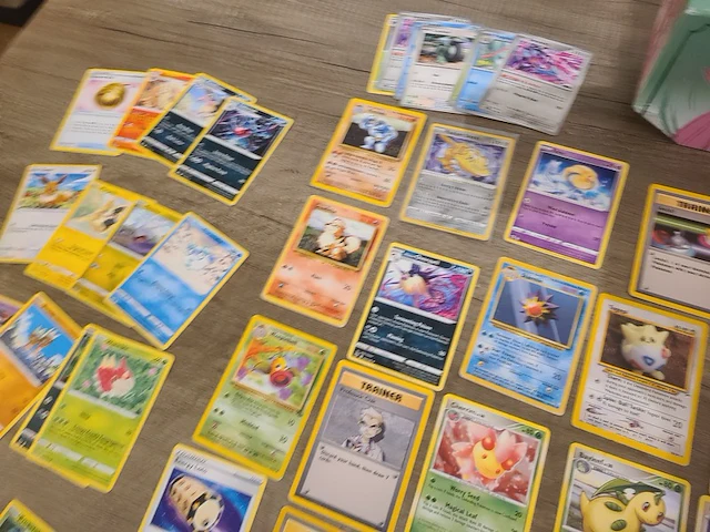 Grote pokémon collectie met o.a. vintage kaarten (oud) - afbeelding 7 van  10