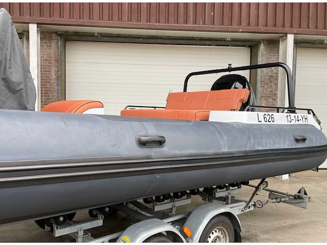Grote rubberboot selvad d760.d, 13-14-yh (inclusief trailer) - afbeelding 6 van  31