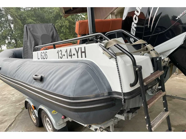 Grote rubberboot selvad d760.d, 13-14-yh (inclusief trailer) - afbeelding 7 van  31