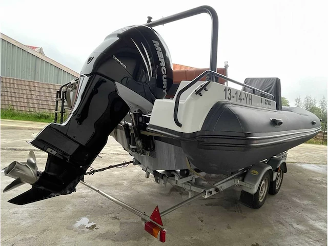 Grote rubberboot selvad d760.d, 13-14-yh (inclusief trailer) - afbeelding 26 van  31