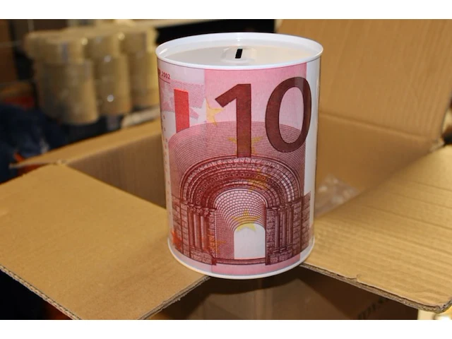 Grote spaarpot 10 euro 1x - afbeelding 2 van  3