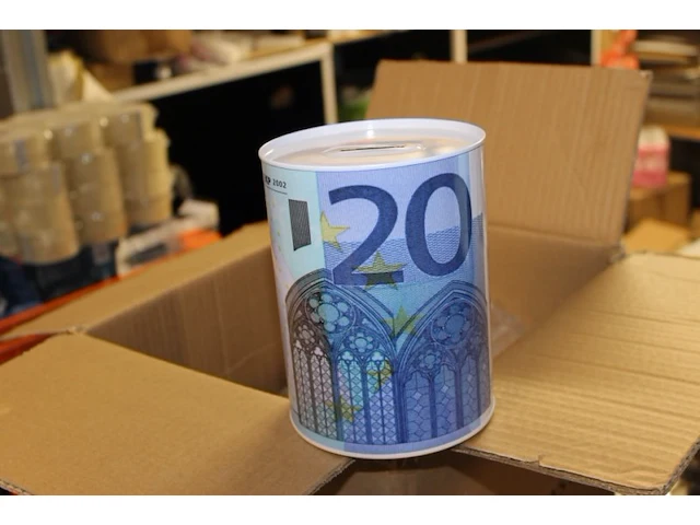 Grote spaarpot 20 euro 1x - afbeelding 2 van  3