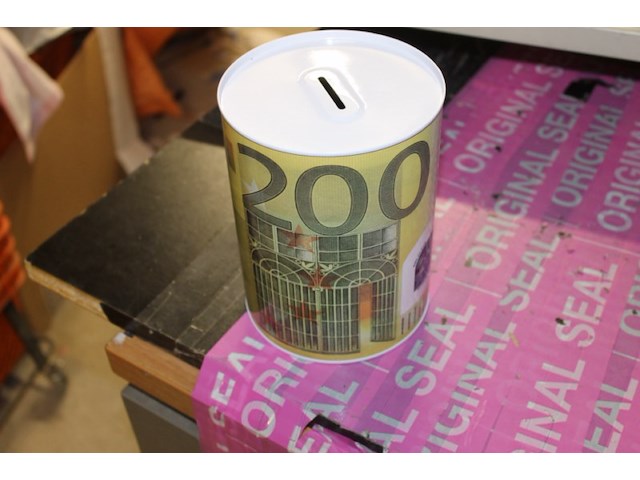 Grote spaarpot 200 euro 1x - afbeelding 2 van  3