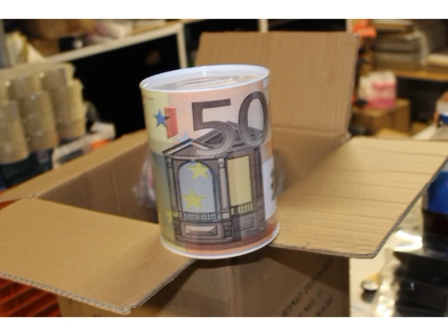 Grote spaarpot 50 euro 1x - afbeelding 2 van  3